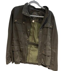 J.Crew Black Utility Jacket